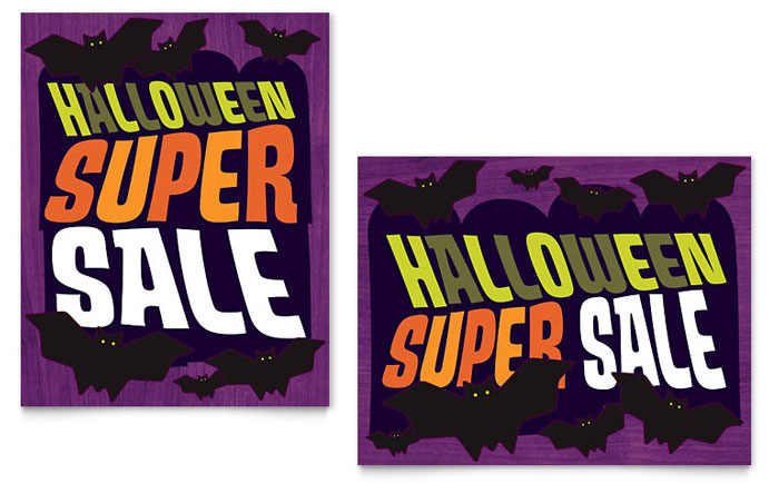Holiday Sale Poster Design